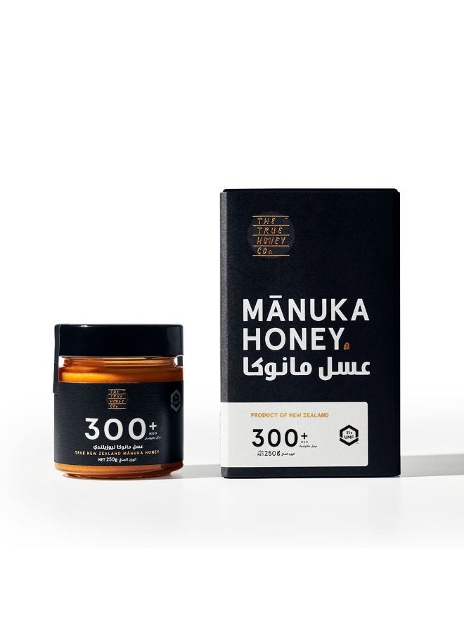 The True Honey Co. Manuka Honey 300+ MGO 250G - Image 1